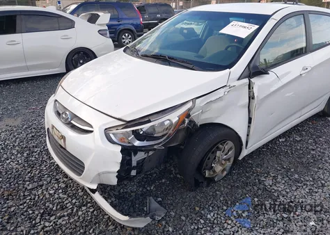 2016 Hyundai Accent Se z USA, uszkodzony, nr VIN KMHCT5AE9GU260097